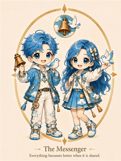 The Messenger archetype artwork